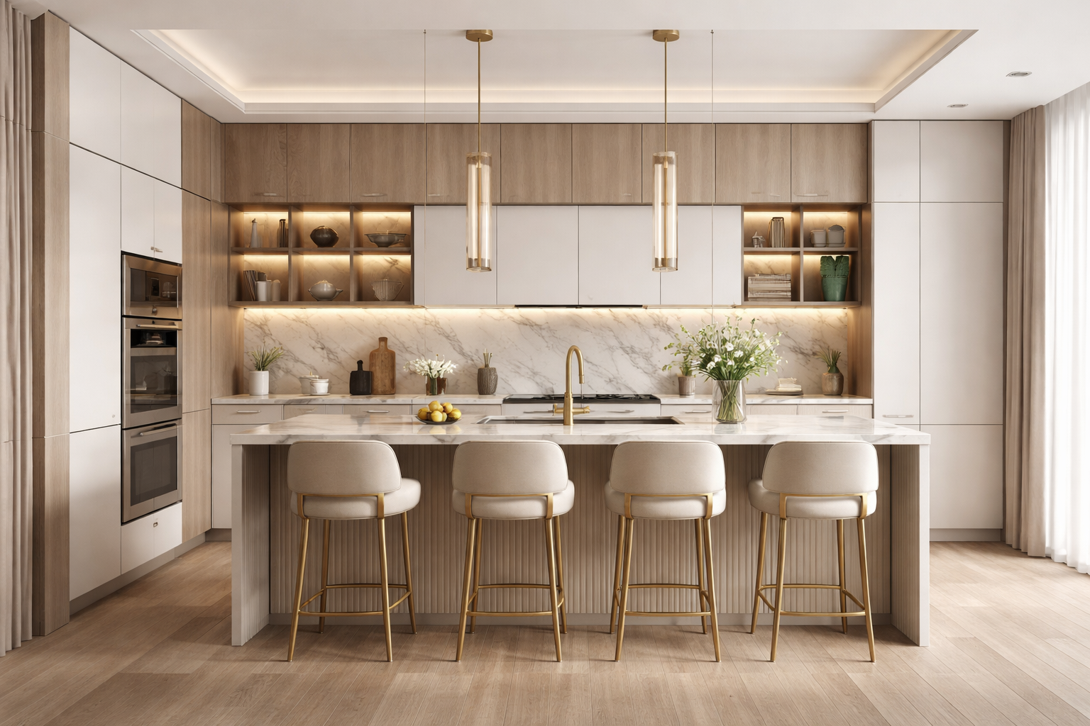 Modern kitchen furniture