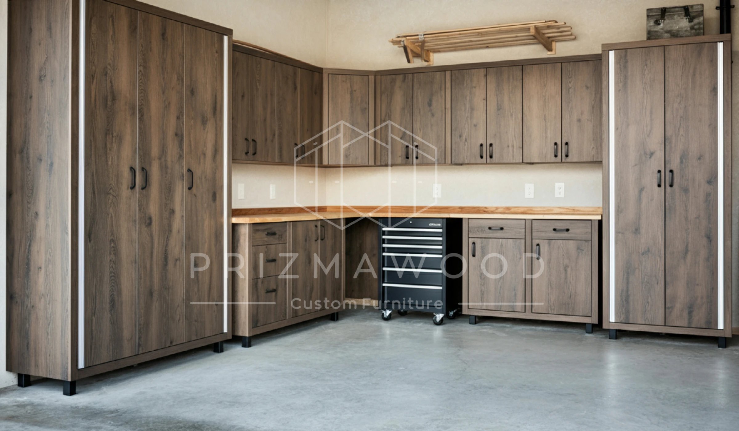 Garage Cabinets & Built-Ins that Feel Integrated