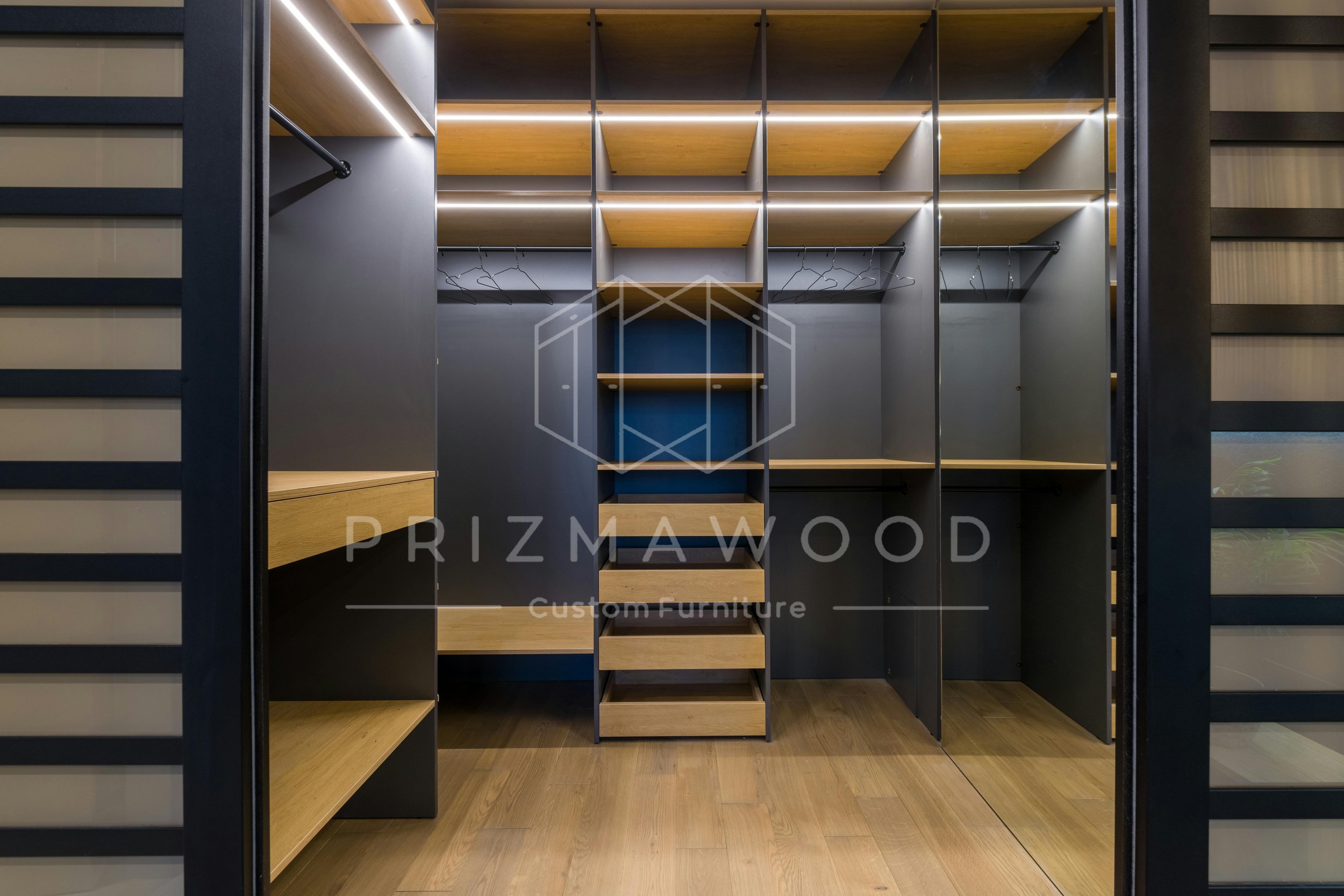 Closet Systems Modern Grid