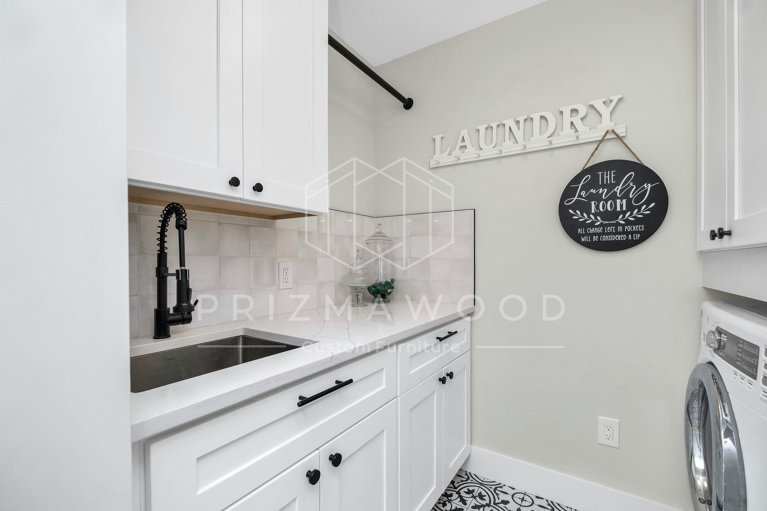 Laundry Cabinets Modern Grid